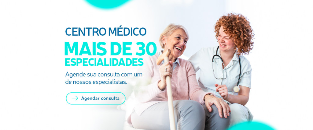 Centro Médico com mais de 30 especialidades de atendimento